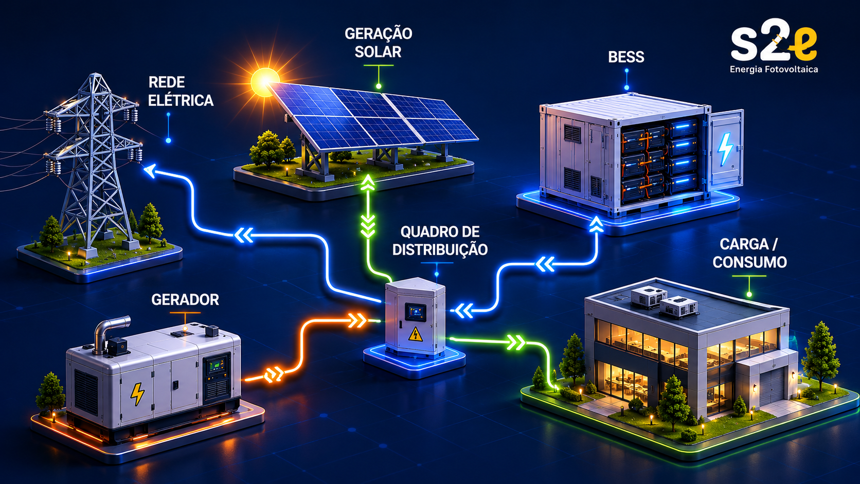 Arquitetura energética integrada S2E